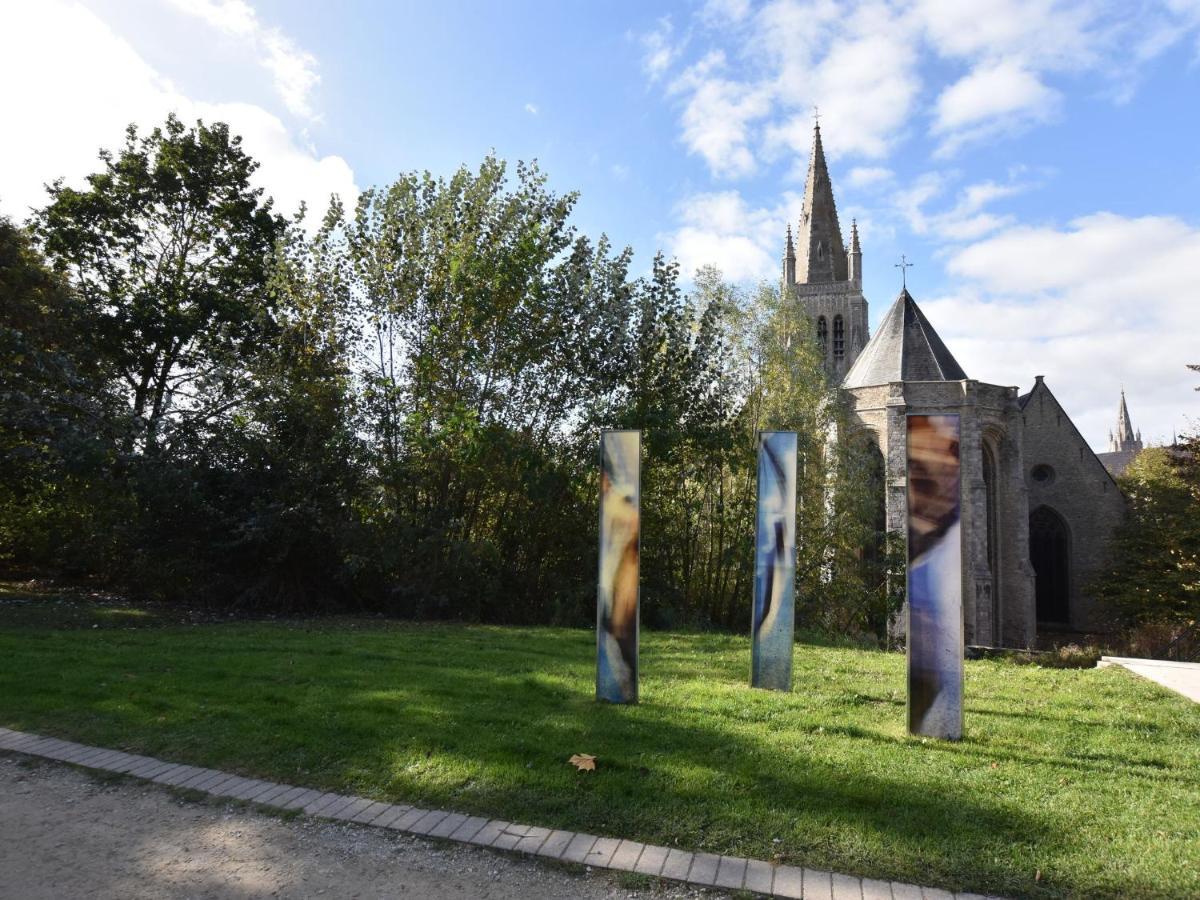 Studio In Ieper With Terrace Exterior foto
